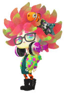 Annie (Splatoon), being a sea anemone, has no bones.