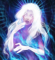 Barbelo (Gnosticism).jpeg (670 KB) Barbelo (Gnosticism) is The Perfect Glory and The Image of The Invisible Spirit, The Monad who encompasses all things.