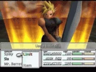 Cloud Omnislash.gif (5.26 MB) Cloud Strife (Final Fantasy VII) is noted for a special multi-strike called "Omni-slash".