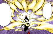 Ichigo Kurosaki's (Bleach) spiritual aura after he learned to fully control it.