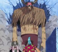 While in his Monster Point form, Tony Tony Chopper (One Piece) possesses a body so hardened that all attacks bounce off of his without him even recoiling.