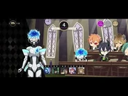 His younger brother Ortho Shroud (Disney Twisted-Wonderland) does the same.