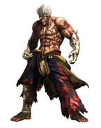Asura (Asura's Wrath) possesses speed, strength, durability, and stamina far beyond anything one could call human. The greatest assets to his abilities: his Mantra affinity, Wrath, allows him to increase his power to the point where he able to destroy entire fleets, The Gohma: Vlitra, and even Chakravartin The Creator himself.