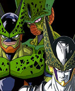 Cell (Dragon Ball) has three forms: Imperfect, Semi-Perfect, and Perfect.