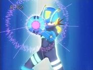 Lan Hikari (Megaman NT Warrior) can temporarily become one with the digital lifeform Megaman via the power of Full Synchro.