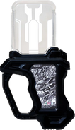 The Proto Mighty Action X Origin Gashat (Kamen Rider Ex-Aid) possesses a "Continue" function, bestowing its user with 99 extra lives.