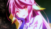 Due to her race, Jibril (No Game No Life) has reached 6407 years of age, she also has incredibly vast knowledge and high magical abilities, in two words; she gathers many old and new knowledge, in other words; she can no longer age or die.