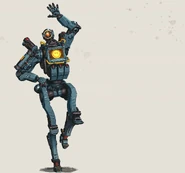 Pathfinder.jpg (202 KB) Pathfinder (Apex Legends) is a modified MRVN unit designed for scouting.