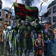 Victor von Doom (Earth-616) from Books of Doom Vol 1 6 0001.jpg (345 KB) A political and military master, Victor von Doom (Marvel Comics) is one of the most talented strategists in the Marvel Universe, having led a revolution to overthrow King Vladimir and became the new ruler of Latveria.