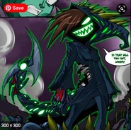 Junior Nergal Armor.png (211 KB) ...and even transform into a higher state of power that was able to mimic the powers of Dark Danny.