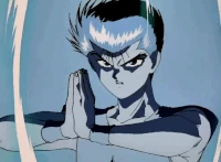 Yusuke Urameshi (YuYu Hakusho) possesses vasts amounts of Spirit Energy. When he integrated Genkai's Spirit Wave Orb in his body, his reserves and power increased exponentially.