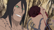 Possessing a dangerously violent temper, Kakuzu (Naruto) would ruthlessly kill anyone who displeased or annoyed him.