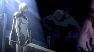 ...Clare is one of the strongest Claymore to brought up among their ranks...