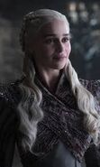 Daenerys Targaryens (Game of Thrones) like most Targaryens/Dragonlords can control dragons, in her case only to a certain extent.