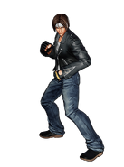 Kyo Kusanagi (The King of Fighters) is extensively durable to his own clan's fire power, unlike those who receive his clan's DNAs which contains fire power. He can also encase himself in flames.