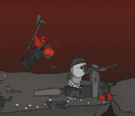 ...He can also assume a black skeletal form when in Hell.