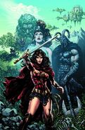 Wonder Woman (DC Comics) herself has been able to claim the mantle as goddess of war.