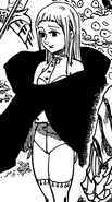 Merascylla (Nanatsu no Taizai) can raise the dead with their rage and spite powering them.