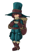 Tycho (The Citadel) is an example of humans who have evolved after the events of the demons' purification, resulting in unisex appearances except their sexual organs.
