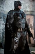 Bruce Wayne/Batman (DC Extended Universe) wears the Standard Batsuit,...