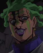 A surgical genius, Cioccolata's (JoJo’s Bizarre Adventure Part V/5: Golden Wind/Vento Aureo) sick medical experiments on his patients gave him an intimate knowledge of the human body, especially which body parts he can cut while preserving his victim's life...