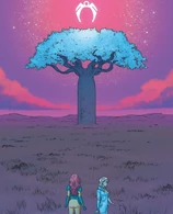 Jean Grey and Emma Frost (Marvel Comics) inside Storm's mind.