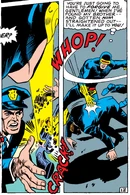 Scatter Beam By Cyclops.jpg (593 KB) Scott Summers/Cyclops (Marvel Comics) shattering a police officer's pistol with a focused Optic Blasts.