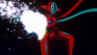 Deoxys (Pokémon) regenerating its right arm and can do so for its entire body as long as its core remains undamaged.