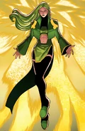 As Magneto's daughter, Lorne Dane/Polaris (Marvel Comics) possesses the same powers as him.