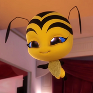 Pollen (Miraculous: Tales of Ladybug & Cat Noir) is the kwami that grants magic power to the Bee Miraculous, granting powers to the owner of the Miraculous.