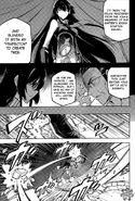 Akame (Akame ga Kill!) once resorted to using drugs to enhance her strength in order to fight with Esdeath.