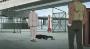 Hei's (Darker than Black) trench coat possesses a unique property, making it bulletproof as long as he wears it.