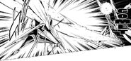 The Great Spirit (Shaman King) making a comet out of ice.