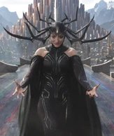 Hela (Marvel Cinematic Universe) could manifest various weapons from different parts of her body, usually Gilbert swords the Necroswords, daggers, spears, and axes.