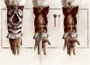 Hidden Blades (Assassin's Creed) are the trademark weapons of the Assassins.