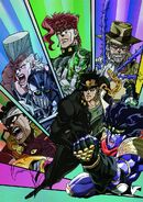 Stand Users (JoJo's Bizarre Adventure) can manipulate their "life energy" into visual form which represent the manifestation of an individual's innate "fighting spirit".