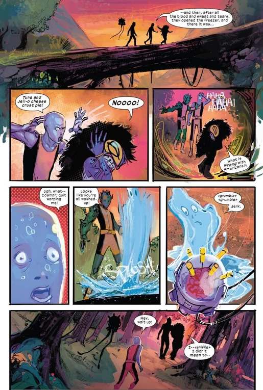 Marvel Comics Cosmar Distortion Powers