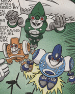 Greenbots (Sonic X Comics)