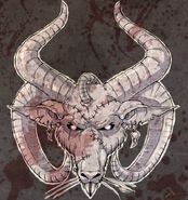 Horned Rat (Warhammer) is the god of Skaven and disease.