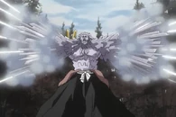 Baishin (Bleach) Bankai.png (353 KB) Baishin (Bleach) shooting out a massive barrage of swords from his arms.