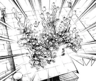 Vidar's (Marchen Awakens Romance) Nature ÄRM, Grass Bomb causes strange plants to appear. Just the slightest touch will cause the plants to explode.