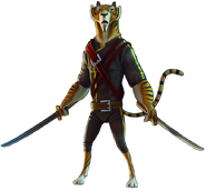 El Jefe is Tiger (Sly Cooper), an anthropomorphic Siberian tiger.