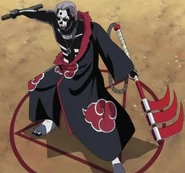 Hidan Ritual.jpg (27 KB) Hidan (Naruto) is a religious fanatic to ritual killing by painfully sacrificing people in the name of his god, Jashin.