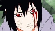 ...Sasuke Uchiha using his clan’s infamous Mangekyō Sharingan to produce potent and sometimes deadly illusory genjutsu...