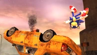 Sonic Reflexes.jpg (404 KB) Sonic the Hedgehog (Sonic the Hedgehog) possesses supersonic speed and the reflexes to match, easily dodging a flying car.
