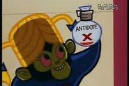 Mojo Jojo with the Antidote X (The Powerpuff Girls)