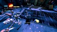 Batman (Batman: Arkham/DC Comics) dealing various Critical Strikes.