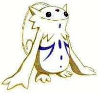 The DigiGnomes (Digimon Tamers) created Calumon from the solid power of Digivolution.