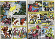 The High Evolutionary (Marvel Comics) created the New Men by anthropomorphizing animals.