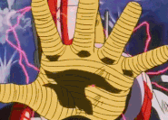 General Rilldo (Dragon Ball GT) regenerating infinitely by drawing the machinery from Planet M2.